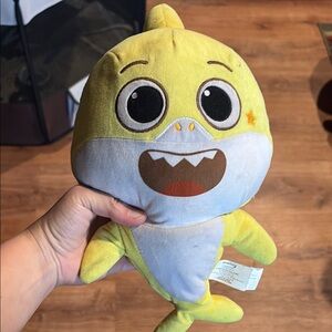 Yellow Baby Shark Plush Toy